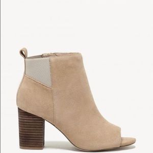 Sole society peeptoe shoetie